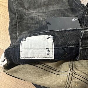 R13 Raven Cullen Black Boy Pants